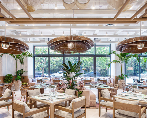 Organic Hand-woven Rattan Lights